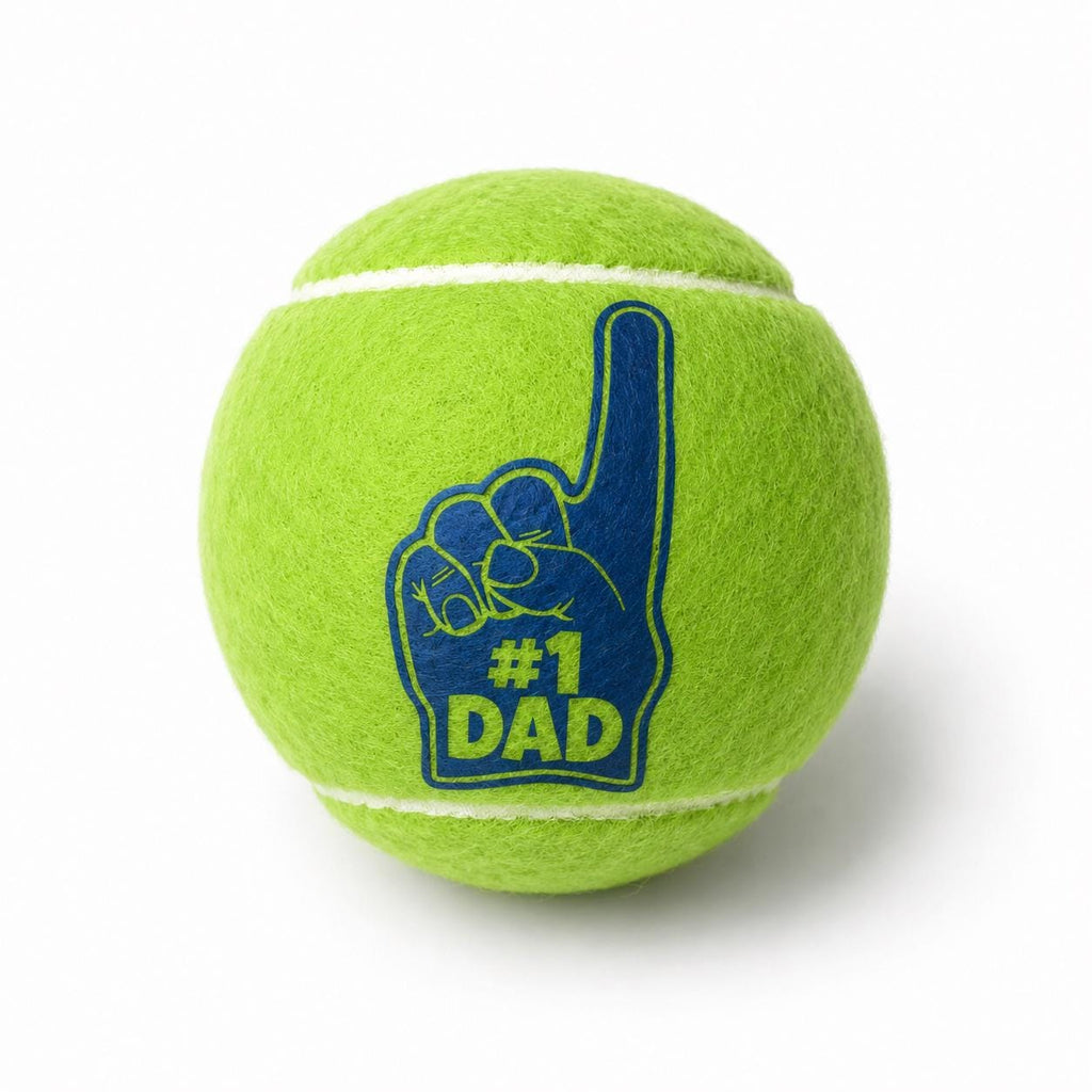 Custom Name Tennis Ball Unique Tennis Gift for Players, Coaches, Pet Lovers & Birthdays