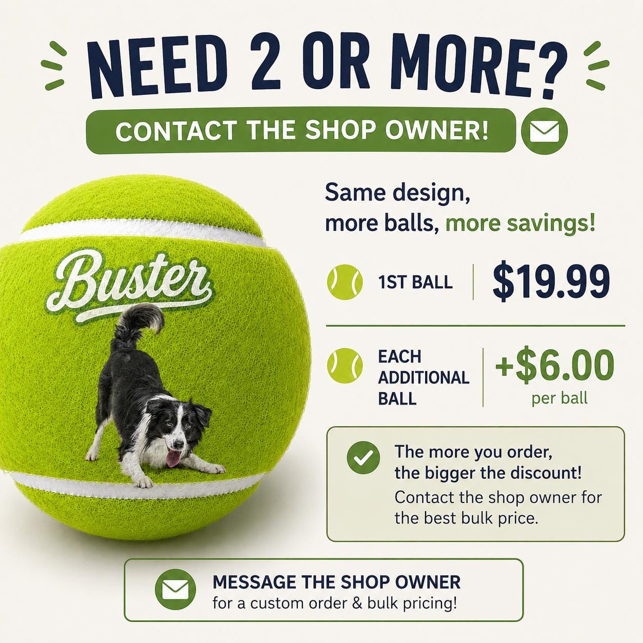 Custom Name Tennis Ball Unique Tennis Gift for Players, Coaches, Pet Lovers & Birthdays
