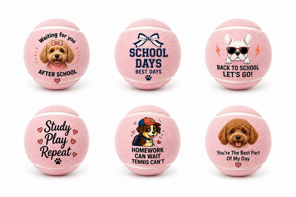 Custom Name Tennis Ball Unique Tennis Gift for Players, Coaches, Pet Lovers & Birthdays